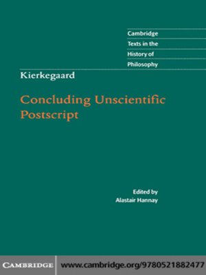 cover image of Kierkegaard